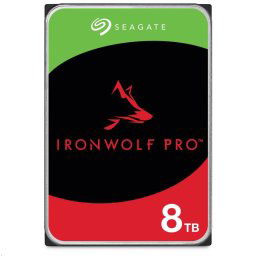 SEAGATE HDD 8TB IRONWOLF PRO (NAS), 3,5", SATAIII, 7200 RPM, 256MB gyorsítótárral