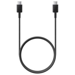 Samsung adatkábel EP-DA705BBE, USB-C, 1 m, fekete, (ömlesztve)