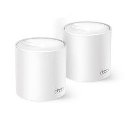 TP-Link Deco X10(2-pack) - AX1500 Mesh Wi-Fi 6 rendszer intelligens otthonhoz - szülői felügyelet - (2-pack)