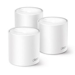 TP-Link Deco X10(3-pack) - AX1500 Mesh Wi-Fi 6 rendszer intelligens otthonhoz - szülői felügyelet - (3-pack)