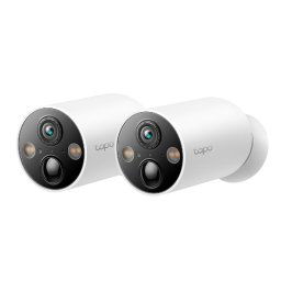 TP-Link Tapo C425(2-pack) - Kültéri IP kamera szett, akkumulátoros, WiFi, 4MP ( 2560 x 1440 px ) 150°, ONVIF Starlight