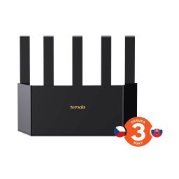 Tenda TX2L Pro AX1500 WiFi 6 Mesh Router, 1x GWAN, 3x GLAN, IPv6, 5x 6dBi antenna, WPA3, CZ App