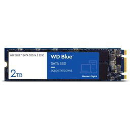 WD BLUE 3D NAND SSD WDS200T3B0B 2TB M.2 SATA, (R:560, W:530MB/s)