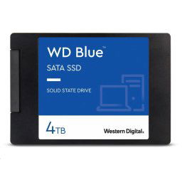 WD BLUE 3D NAND SSD WDS400T3B0A 4TB SATA/600, (R:560, W:530MB/s), 2,5", 2,5"