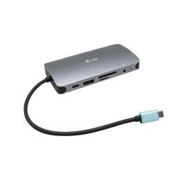 i-tec USB-C Metal Nano Dock HDMI/VGA LAN Power Delivery 100W töltő 100W (csomag)
