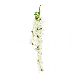 Selyemvirág Murvafürt 135 cm fehér