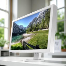 EIZO FlexScan EV2411W 24" 1920 x 1200p DVI-D/VGA/Audio Studio Monitor Fehér