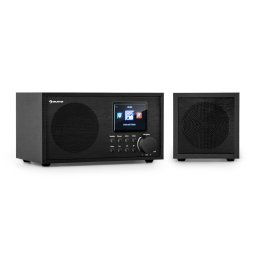 Auna Silver Star Mini Two, internetes DAB+/FM rádió, WiFi, BT, TWS hangszóró (WD778B+TWS)