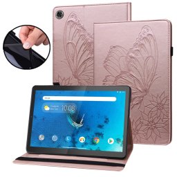ART BUTTERFLY Flip tok Lenovo Tab M10 Plus 3. generációs rózsaszín