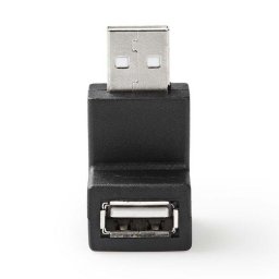 Nedis CCGB60930BK - USB 2.0 adapter | USB-A csatlakozó | USB-A aljzat | Fekete