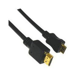 PremiumCord HDMI A - HDMI mini C kábel, 2m