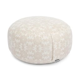 Bodhi Maharaja Collection RONDO – tönköly meditációs párna 32×20 cm – Madurai Ecru