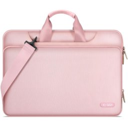 Laptop táska, 15 - 16" készülékhez, vállpánttal, TP Pocket Bag, rózsaszín
