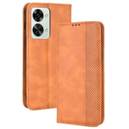 BUSINESS pénztárcahuzat OnePlus Nord 2T 5G barna színű