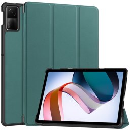 LEATHER Flip borítás Xiaomi Redmi Pad SE zöld