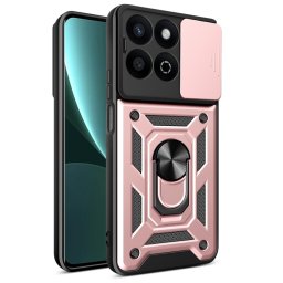 RING KAMERA Borító tartóval a Honor 200 Smarthoz 5G rózsaszín