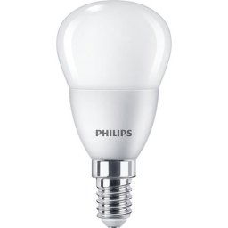 PHILIPS LED izzó, E14, kisgömb, P45, 5W, 470lm, 2700K, PHILIPS "CorePro"