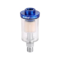 EXTOL PREMIUM mini levegszr (nedvessg levlaszt), max. 8 Bar, 1/4, 48ml