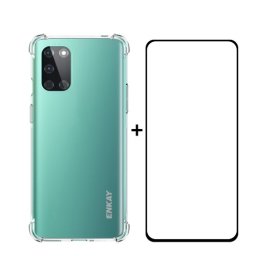 ENKAY Átlátszó burkolat + 3D üveg OnePlus 8T