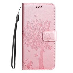 ART CAT Pénztárcahuzat Vivo V40 SE számára 5G rózsaszín