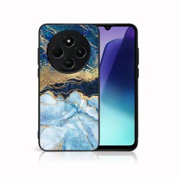 PROTEMIO MY ART Védőburkolat a Xiaomi Redmi 14C / Poco C75 BLUE MARBLE-hoz (141)