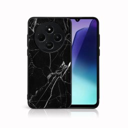 PROTEMIO MY ART Védőburkolat: Xiaomi Redmi 14C / Poco C75 BLACK MARBLE (142)