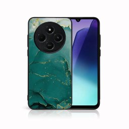 PROTEMIO MY ART Védőburkolat: Xiaomi Redmi 14C / Poco C75 GREEN MARBLE (145)