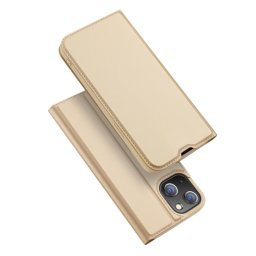 DUX pénztárca borító Apple iPhone 13 arany