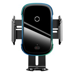 BASEUS WXHW03 Automata elektromos autós tartó vezeték nélküli töltéssel 15W fekete