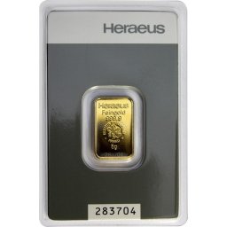 Heraeus 5g - Befektetési aranylap