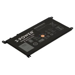 2-Power csereakkumulátor a Dell 451-BBVN ( WDX0R WDXOR ) akkumulátorhoz 3 cellás 11.4V 3500mAh 3 cellás akkumulátor