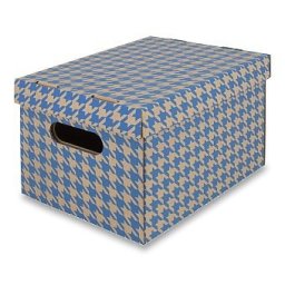 Irattartó doboz 300x225x200mm EMBA RDV kék