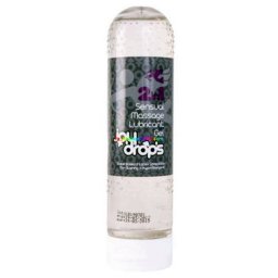 2 in 1 Sensual massage lubricant gél, gel 125 ml, Vízbázisú síkositó és masszázs gél - JoyDrops