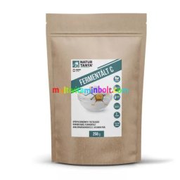 Fermentált C-vitamin por -Ízesítetlen, adalékanyagmentes vegán L-aszkorbinsav külsőleg, belsőleg - 250 g - Natur Tanya