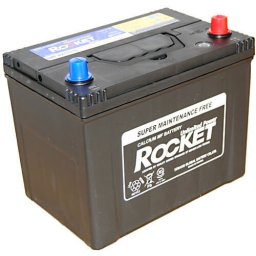 Rocket 75Ah 12V autó akkumulátor NX110-5L ASIA jobb+