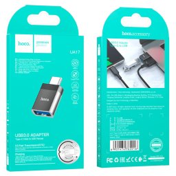 HOCO UA17 USB TYPE-C MALE / USB 3.0 FEMALE ADAPTER OTG