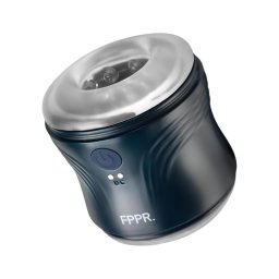 FPPR. - akkus, rezgő, kétvégű maszturbátor (kék)