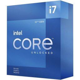 Processzor Intel Core i7-12700KF 3.6GHz 25MB LGA1700 BOX ventilátor nélkül (BX8071512700KF)