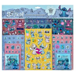 Lilo és Stitch matrica szett XL méret 500db