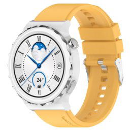 RUBBER szíj Huawei Watch GT 3 Pro 43mm sárga