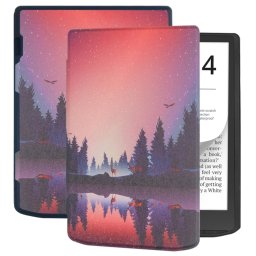 ART Összecsukható tok Pocketbook InkPad 4 743G / InkPad Color 3 743K3 / InkPad Color 2 743 SUNSET