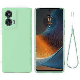 RUBBER Védőburkolat Motorola Edge 50 Fusion zöld
