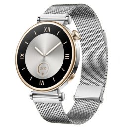 MILANESE Fém szíj Huawei-hoz Watch GT 5 41mm ezüst