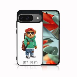 PROTEMIO MY ART Védőburkolat Google Pixel 9 BEAR (177)-hoz