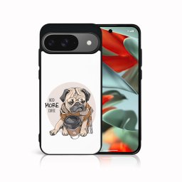 PROTEMIO MY ART Védőburkolat Google Pixel 9 MORE COFFEE (184)-hoz