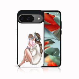 PROTEMIO MY ART Védőhuzat Google Pixel 9 BABY számára GIRL (111)