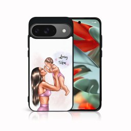 PROTEMIO MY ART Védőhuzat Google Pixel 9 LOVING MOM (115) számára