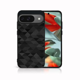 PROTEMIO MY ART Védőburkolat a Google Pixel 9-hez BLACK TRIANGLES (232)