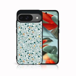 PROTEMIO MY ART Védőburkolat a Google Pixel 9-hez BLUE TERRAZZO (164)