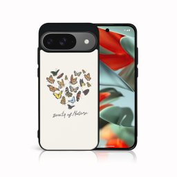 PROTEMIO MY ART Védőburkolat a Google Pixel 9 számára BUTTERFLIES (240)